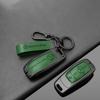 YWP4  Leather Car Smart Remote Key Cover Alloy Protector For Mercedes Benz W205 W206 W204 W213 W177 W223 W247 GLC GLA CLA GLB GLS X253