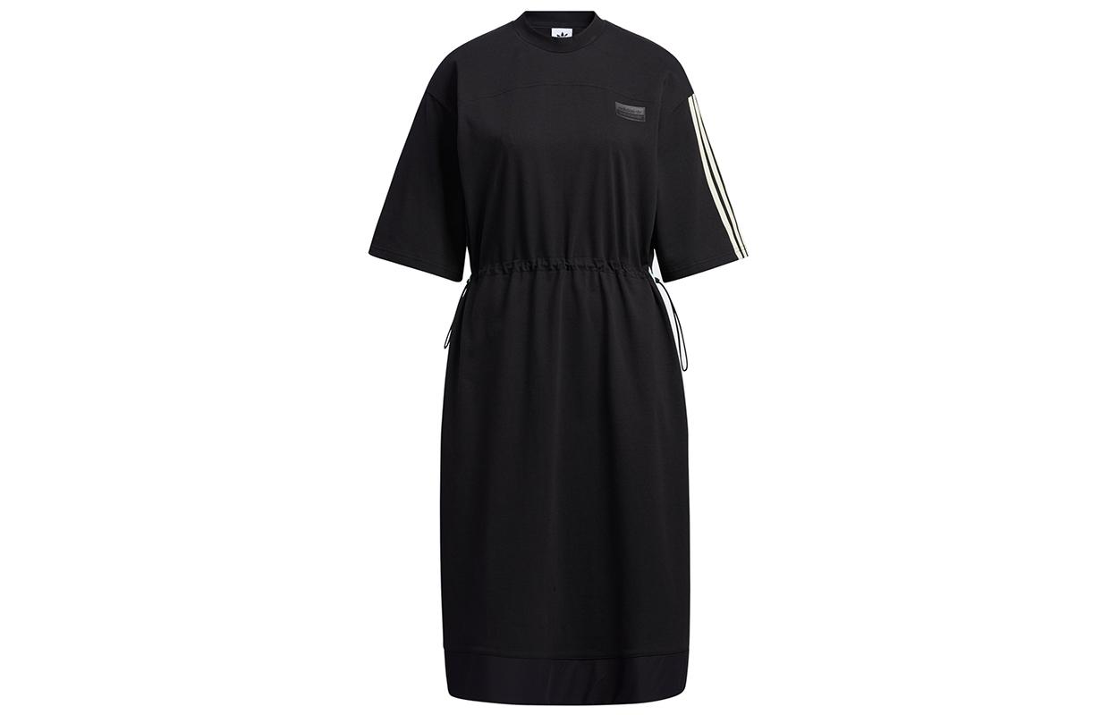 

Adidas Originals Short Sleeved Dress Women s Black H39023 34