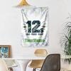 Seattle Seahawks Custom Your Name Wall Decor Tapestry Art For Pet Memorial Birthdaywedding Party Backdrop Family Gift