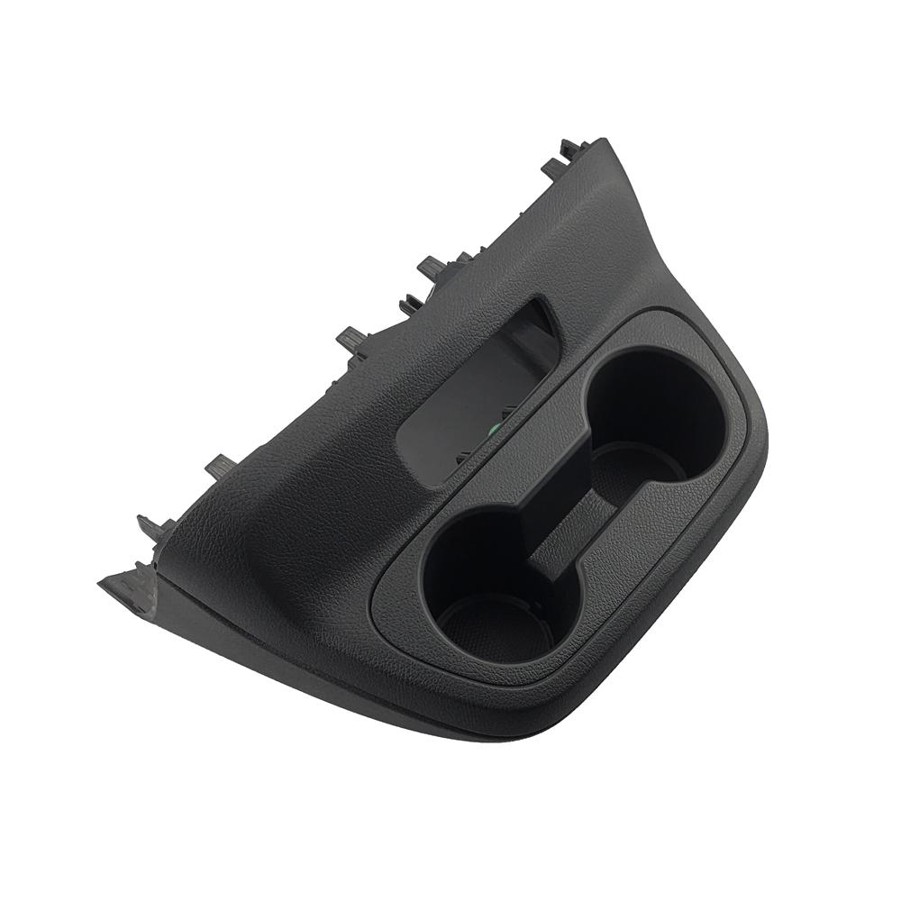 

HUIYAN Car Central Console trument Drinks Cup Holder Panel Frame kit For Mercedes Benz Vito /V class 2024 2025 чёрный