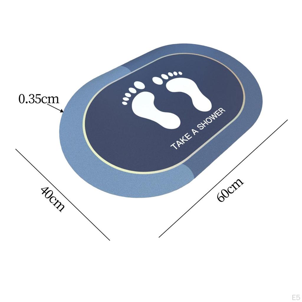 Absorbent Bathroom Mat for Kitchen and Bath
