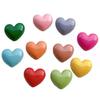 10 Pezzi Magneti Decorativi a Forma di Cuore in Plastica Magneti per Frigorifero per Cucina Ufficio Lavagna Armadietto di Stoccaggio e Lavastoviglie
