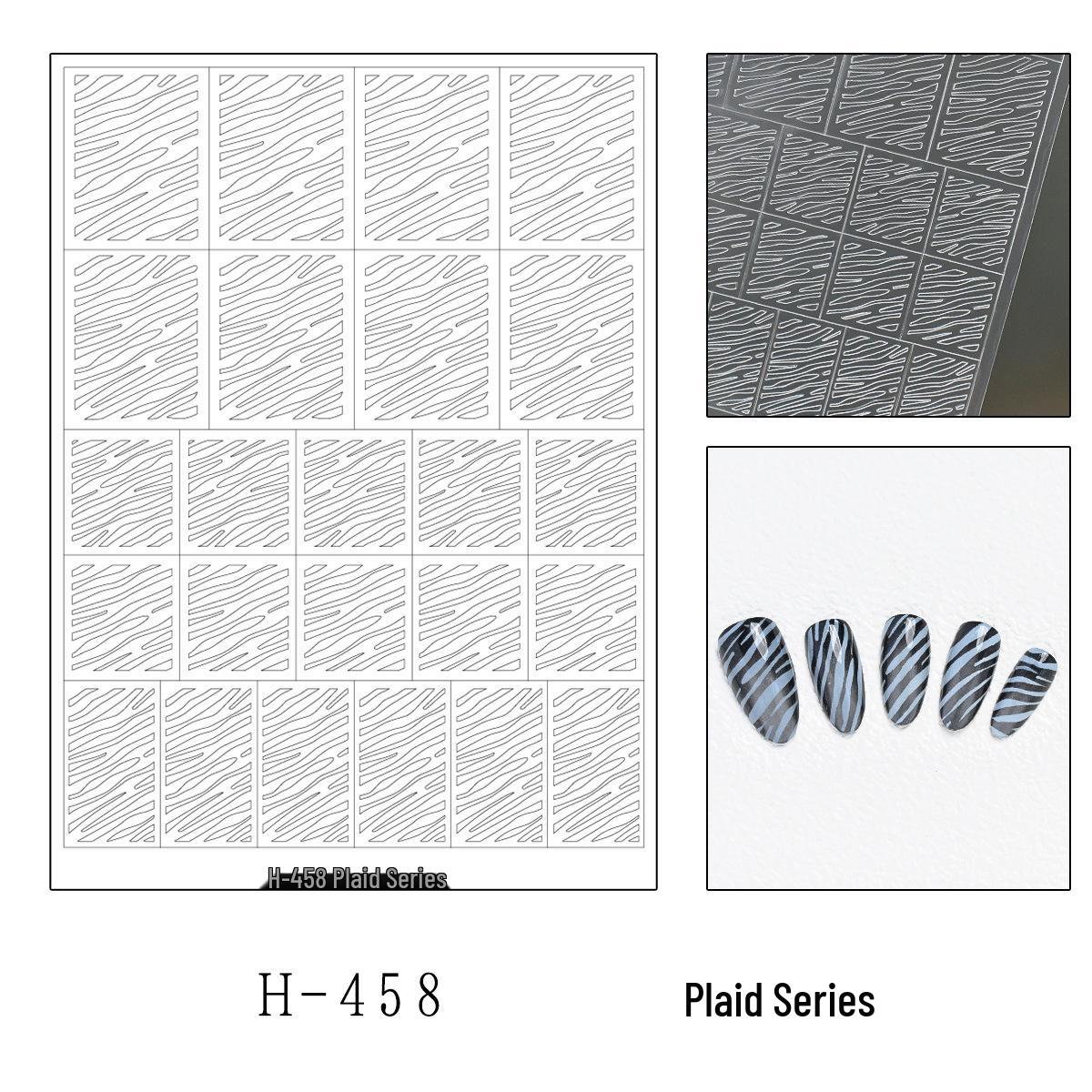 

Прозрачные наклейки для ногтей с рисунком Клетка , Ромб , Леопард , Чешуя рыбы