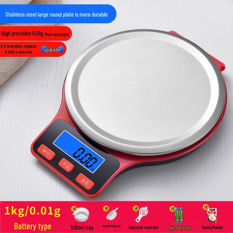 Compact Precision Kitchen Scale for Baking and Cooking