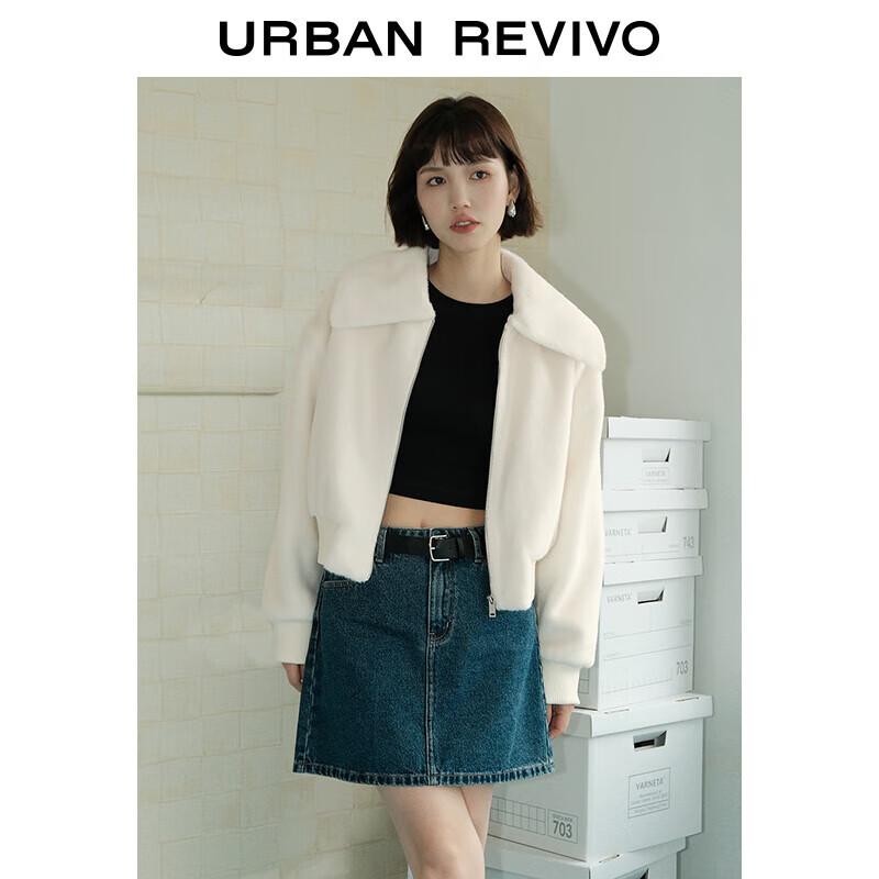 UR Women s Retro A-Line Denim Mini Skirt XS