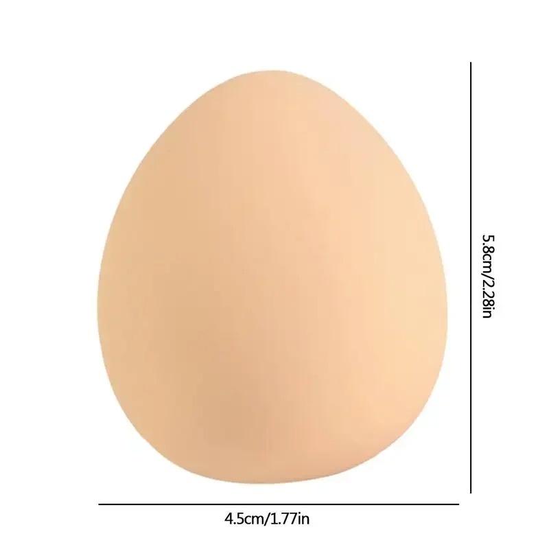Egg Squishy Adorable Food Squishies for Stress Relief, Egg Squeeze Toys for Party Favors, Goodie Bag Stuffers, Classroom Prizes
