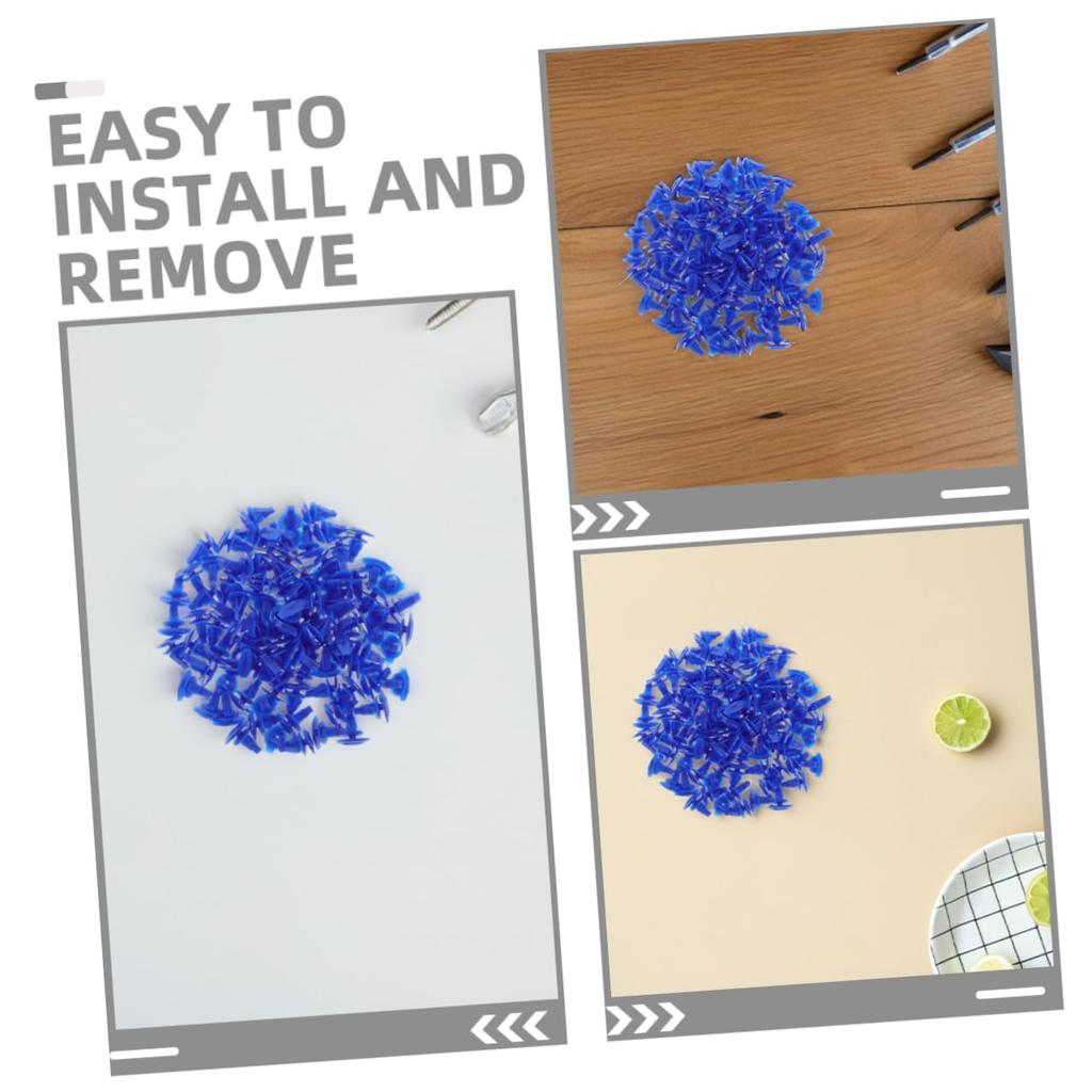 CVUTOVO 200pcs Car Weather Strip Clips Plastic Auto Retainer Clips Easy Installation Durable Universal Fasteners