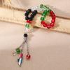 Religious Tokens Country Map Bracelet Muslim Small Bead Acrylic Rosary Beads Worship Bracelet Eid Islamic Prayer Bead