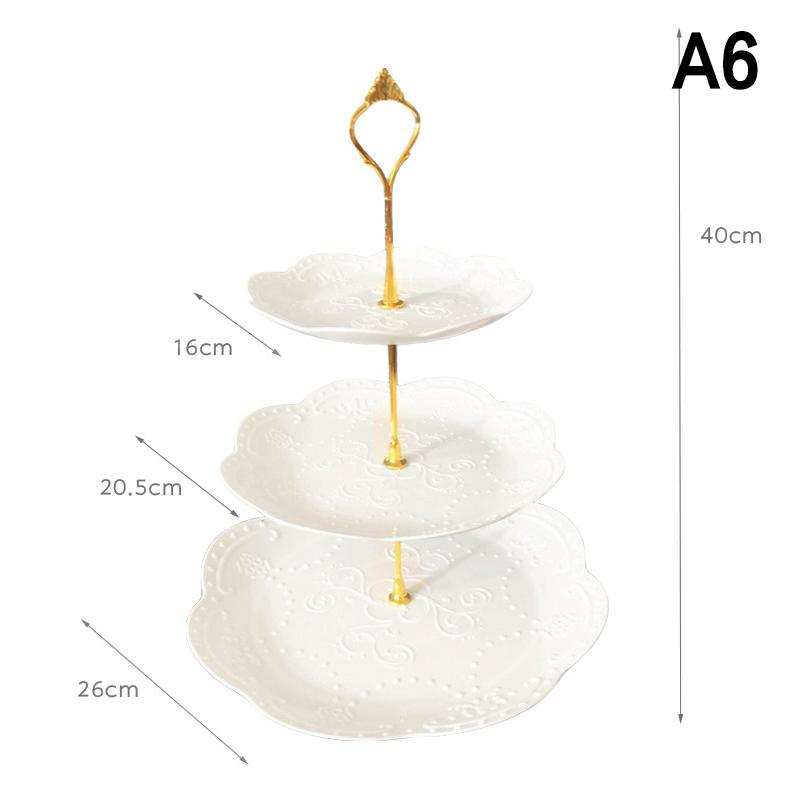 2/3 Katlı Cupcake Standı Servis Standı Tatlı Kulesi Meyve Tepsisi Çay Partisi Bebek Partisi Düğün Noel Partisi İçin