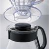 HARIO V60 Range Server 600ml For 2~5 Cups Black Coffee Hand Drip Heat Resistant Glass Made in Japan XVD-60B