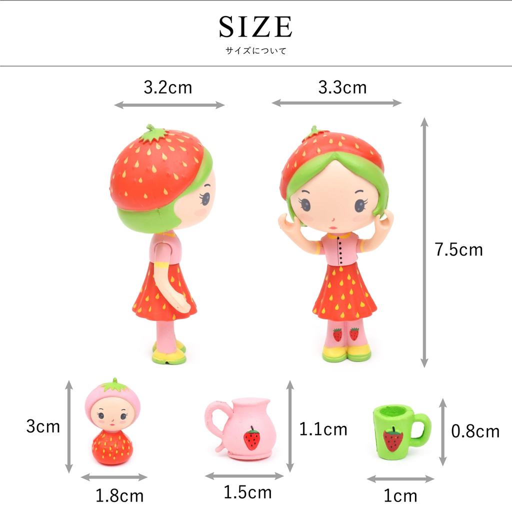 DJECO Tinyly Berry Lila Doll Pretend Play Educational Toy Cute Stylish Nordic Montessori Age 4 5 6 7 8 9 10 Girls Kindergarten Entrance Gift School