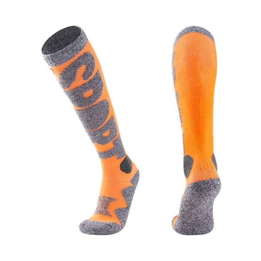 Warm Thermal Socks Breathable Knee High Socks Fashion Snowboard Stockings  for Winter Sports