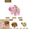 Cute Capybara Plush Toy With Walking Sound Features For Kids Playing And Gift Giving