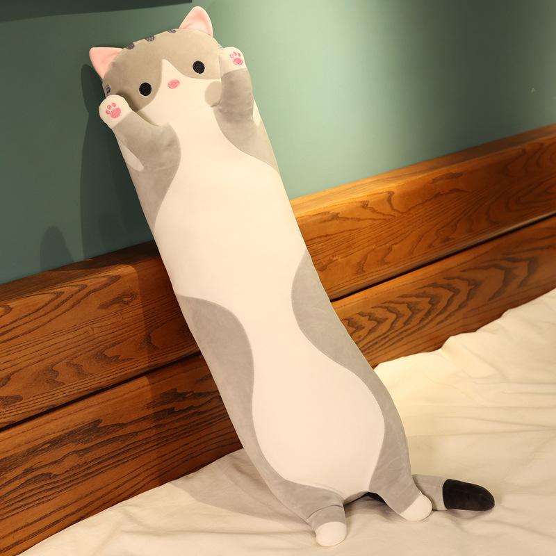 Creative Long Animal Plush Toy Cat Cute Cat Doll Birthday Gift
