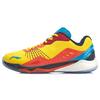 Li Ning Low Top Running Shoes Unisex Yellow Red Blue AYAP013-4