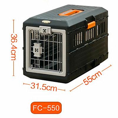 

Folding Pet Air Box Portable Cat Cage Car Transport Puppy Carrier Breathable Large Space Dogs Accessories Travel Supplies