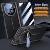 Honor Magic V6 Folding Case: Skin-Feel Lens Stand, Full Coverage, Drop Protection for Men