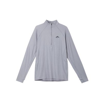 Dri-Fit Trail Solid Versatile Comfortable Moisture-Wicking Warm Long Sleeve T-Shirt Men Tops Cement-Gray FV9995078