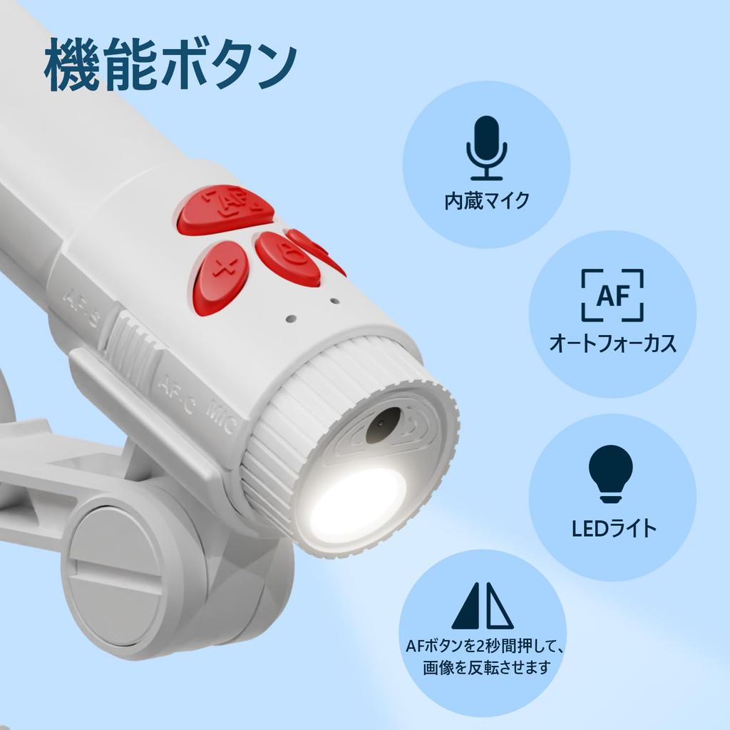 INSWAN In USB Document CMOS Portable Microphone LED Light Compatible with and iPad for Online Zoom Video Live and Working from Home INS-3 (Made