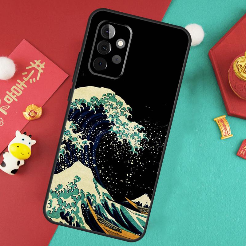 

Чехол Большая волна у Канагавы для Samsung Galaxy A35 A55 A25 A15 A51 A71 A12 A32 A52 A13 A33 A53 A14 A34 A54 Samsung A71 4G