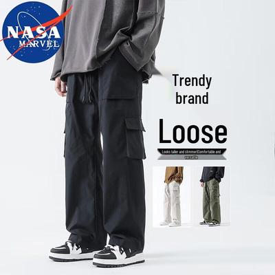NASA MARVEL Men's Loose-Fit Cargo Pants