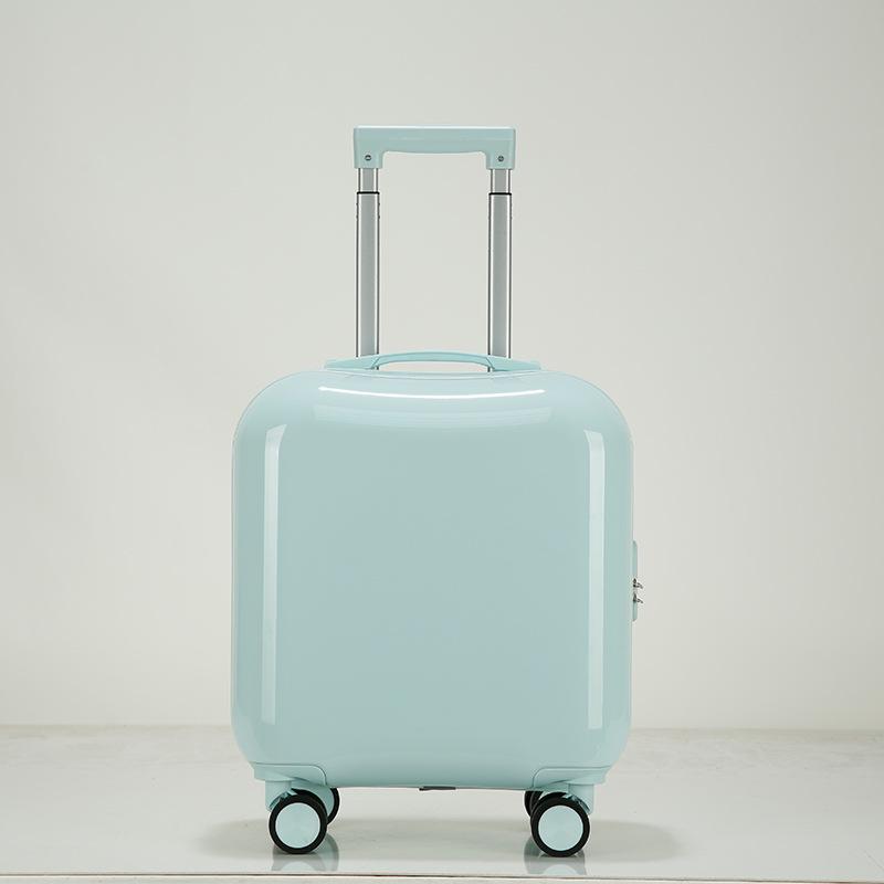 18" Godisfärgad Lättviktig Kabinväska med Tysta Hjul och Teleskophandtag för Barn