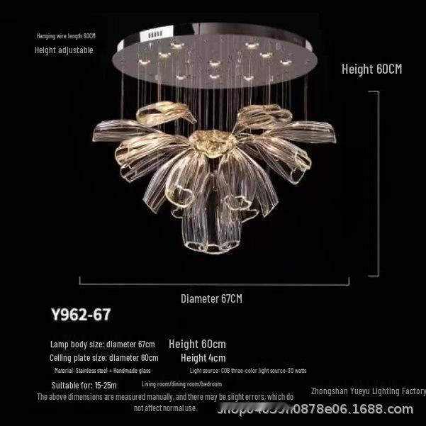 Luxury Crystal Ring Pendant Light for Living Room and Dining Spaces