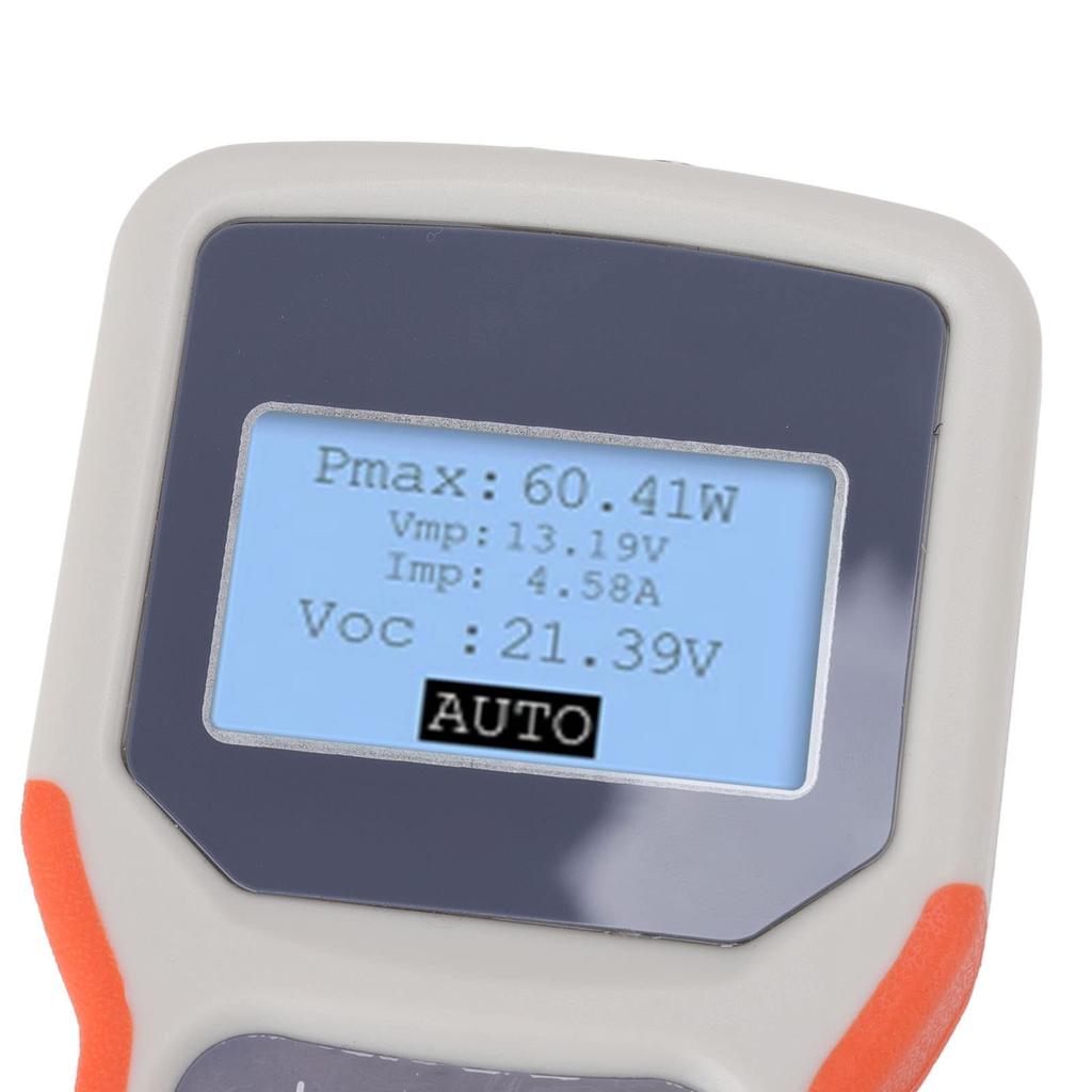 solar panel multimeter with LCD display solar panel multimeter solar panel MPPT tester open