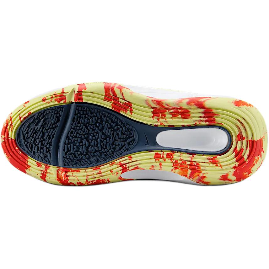 Nike IsoFly PS Blanc Limelight Bleu Nuit Baskets Enfants Light-Lemon-Twist HJ3867-100
