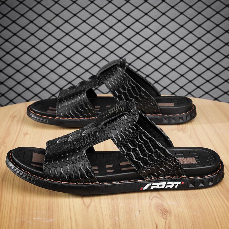 Summer New Men's Cool Men's Beach Shoes Men's Breathable Men's Flip-flops Casual Cool Slippers Trendy Men's Shoes