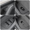 Window Button Lift Trim Sticker For Tesla Model Y Model 3 Highland Suede Door Handle Control Panel Decor Cover Car Accessories