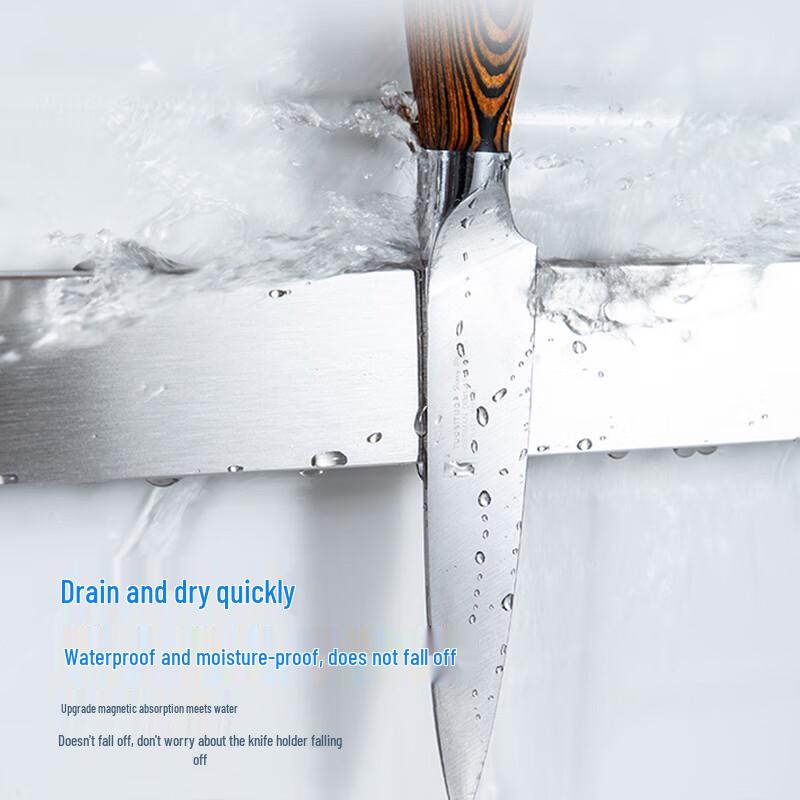 Yimeide GLP06 304 Stainless Steel Punch-Free Wall-Mounted Knife Holder