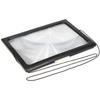 Loupe - Bellson - A4 - LED 4X - Noir - Grossissement 3X