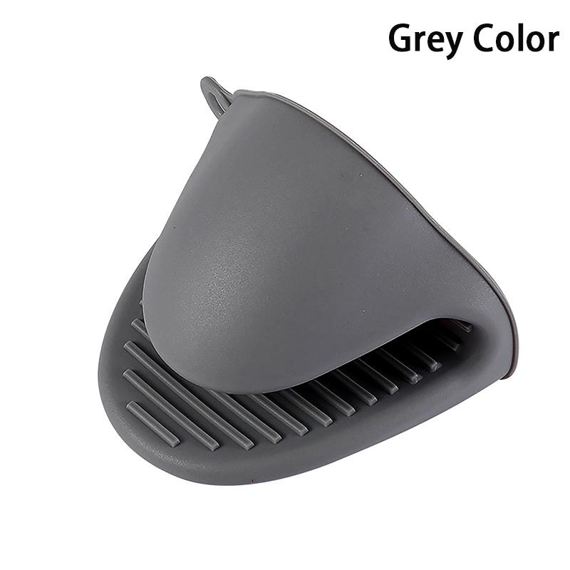 

Силиконовые термостойкие перчатки зажимы изоляция антипригарное противоскользящее держатель для кастрюли зажим для посуды прихватки для выпечки духовки серый