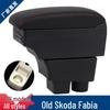 Vano Portaoggetti Bracciolo Skoda Fabia per Modello Vecchio - Console Centrale Modificata Jetta