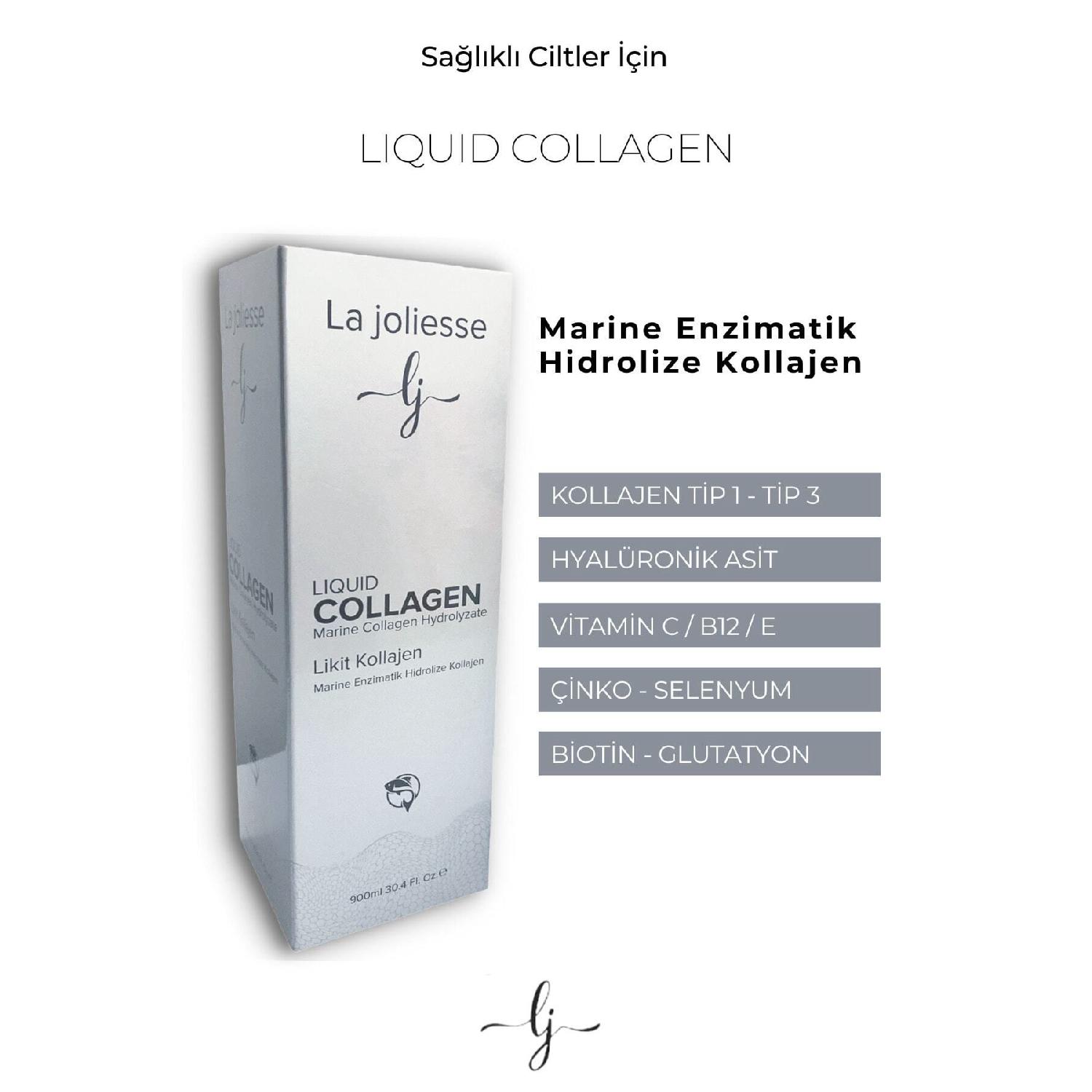 

Liquid Collagen Hydrolyzed Fish Collagen 900 Ml Type 1 /type 3 Zinc Vitamin C, B12, E Hyaluronic Acid