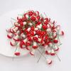Artificial Mini Mushroom DIY Craft Garden Ornament Artificial Foam Potted Plants Decor Red Mushroom Micro Landscape Pots Decor