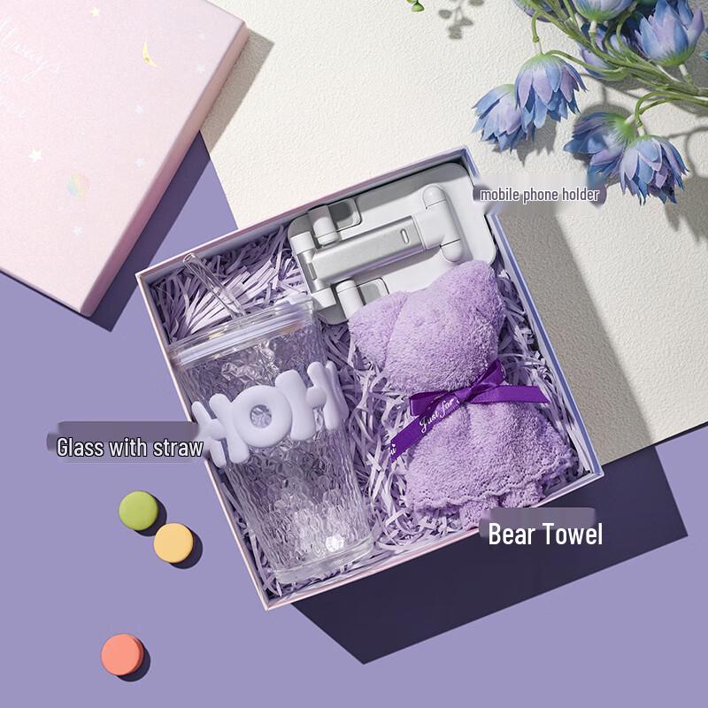 Portable Straw Cup Gift Set