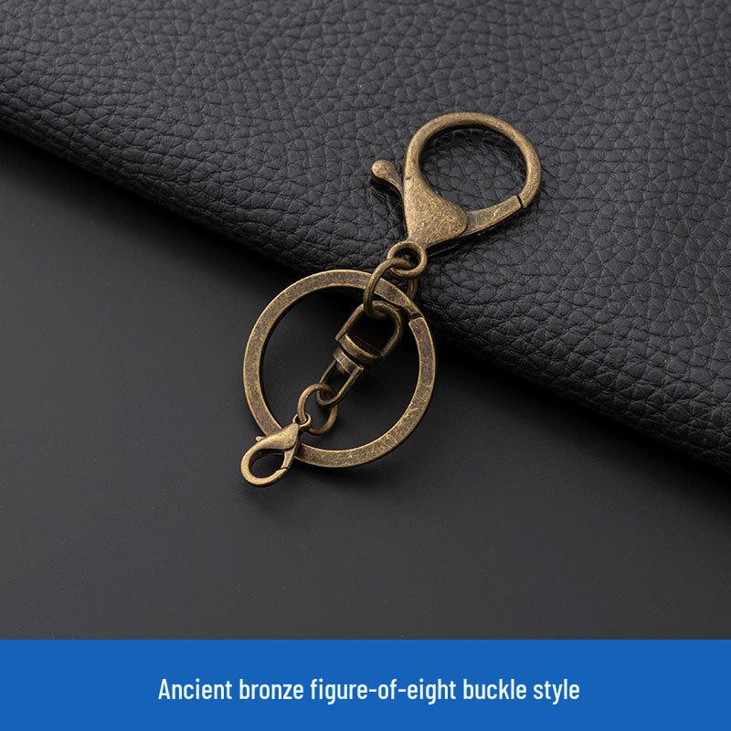 Farbenfrohes Karabinerverschluss Schlüsselanhänger Charm Set - DIY Schmuckzubehör