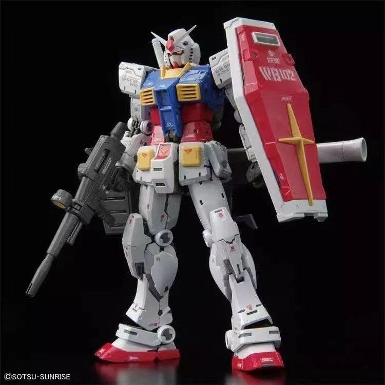 

Новая модель для сборки Gaogao Rg Rx-78, фигурка-трансформер, набор, пластиковый робот, коллекционная статуэтка, украшение для стола, модели, игрушки, подарок на день рождения no box