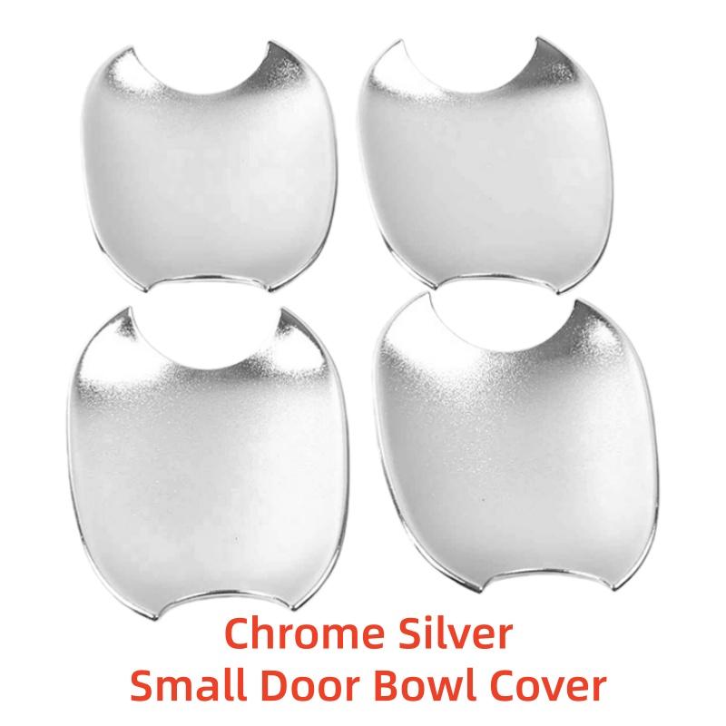 Car Upgrade Sticker ABS Gloss Black Accessorie Plated Exterior Door Handle Cover Trim Paste Style For Hyundai Tucson 2015-