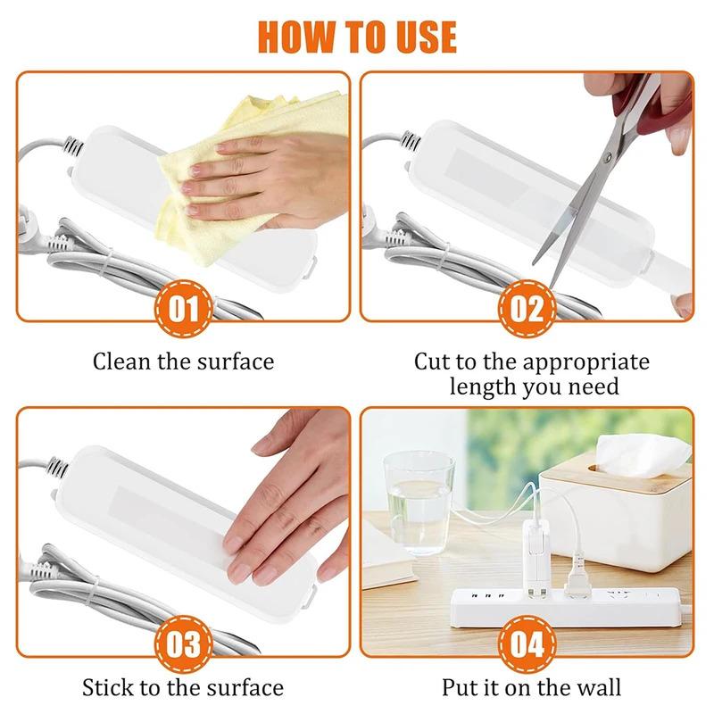 1-5M Transparent Reusable Nano Double-Sided Tape, 2cm Seamless Super Strong Adhesive for Nail-Free Installation