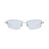 Gentle Monster Tarx 02(B) Lunettes Bleu Argenté Unisexes