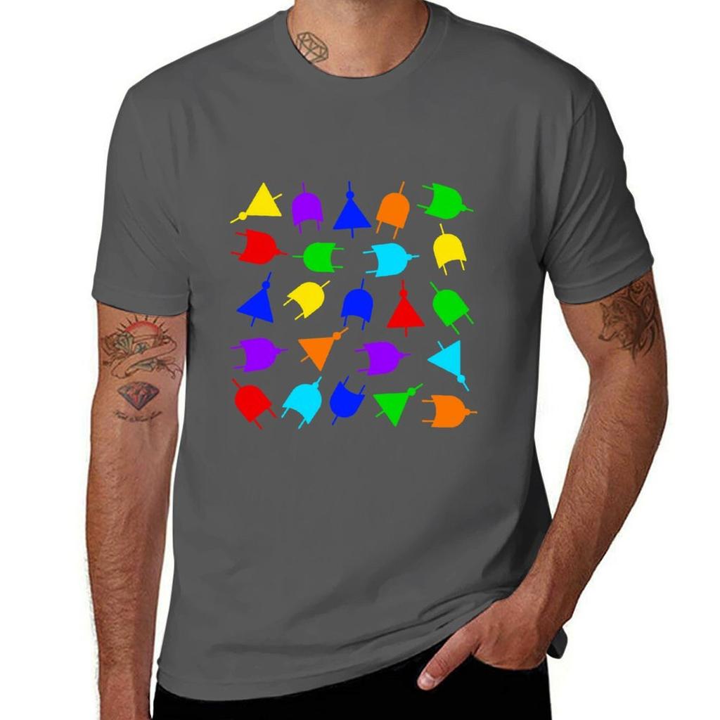 Logic Gates Electronics Components Tshirt Simple Graphic Design Tshirt