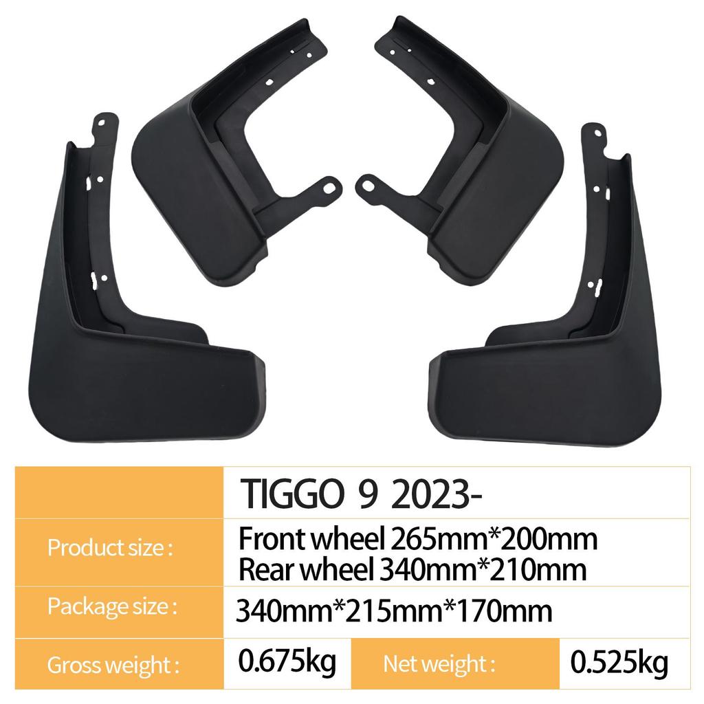 Apărătoare de noroi roată 2023 Chery Tiggo 9 - Compatibilă pentru Auto