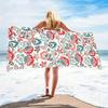 Wind Chime Flower Pattern Beach Towel Bath Towel Microfiber Soft Suitable for Beach and Seaside Easy To Clean, Comfortable Care
