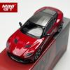 MINIGT 1:64 Aston Martin DBS Hyper Red alloy car Model 1065