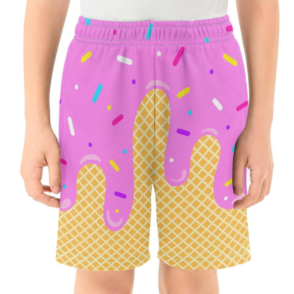 Summer Boys Printed Color Shorts