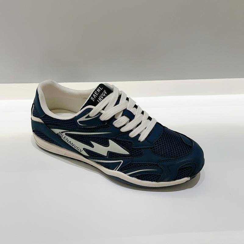 [Yushilai] 2025 autumn retro dad shoes women's versatile fashion silver laser casual sports shoes women