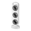 Portable USB Rechargeable High-Power Three-Blade Desktop Fan for Home and Outdoor Use